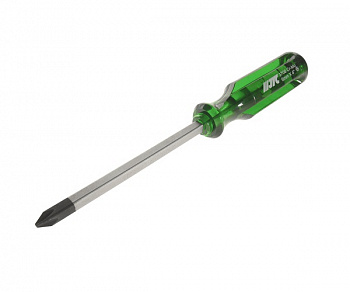 JTC-3708 Отвертка PHILIPS со сквозным стержнем PH2*100мм.