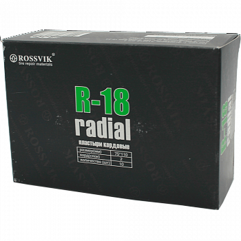 R-18 Пластырь кордовый 75*110мм (10 шт) 2сл